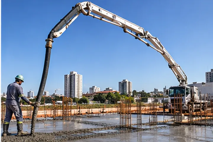 Bombeamento de concreto